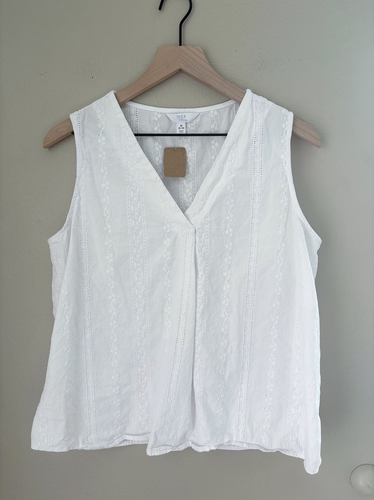 Time Tru Sleeveless Blouse