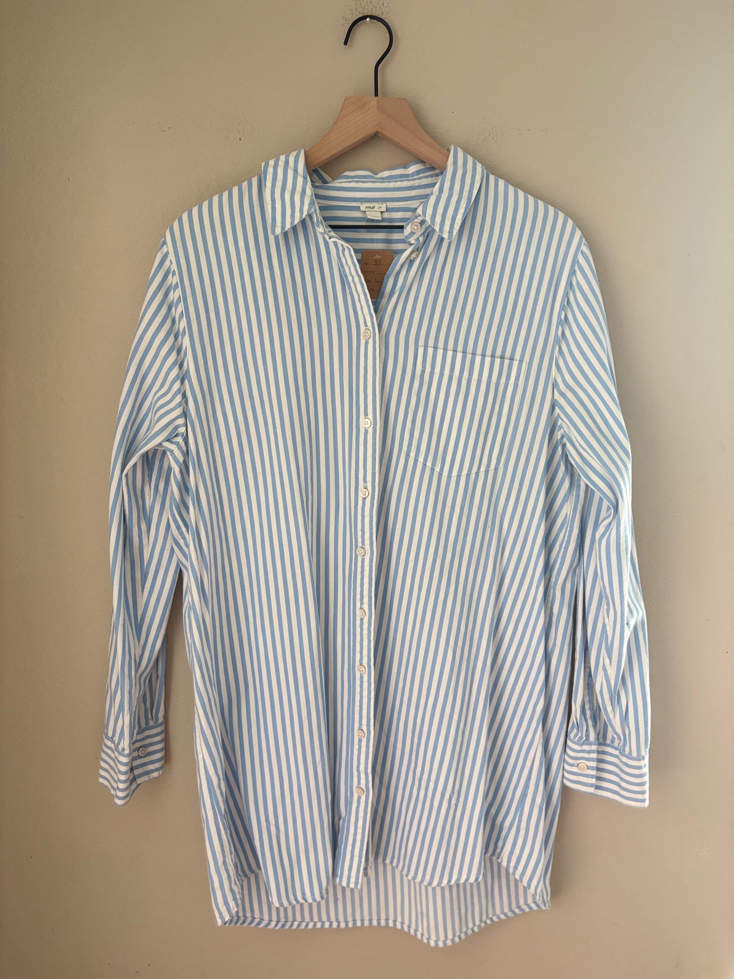 Aerie Stripe Button Up Shirt