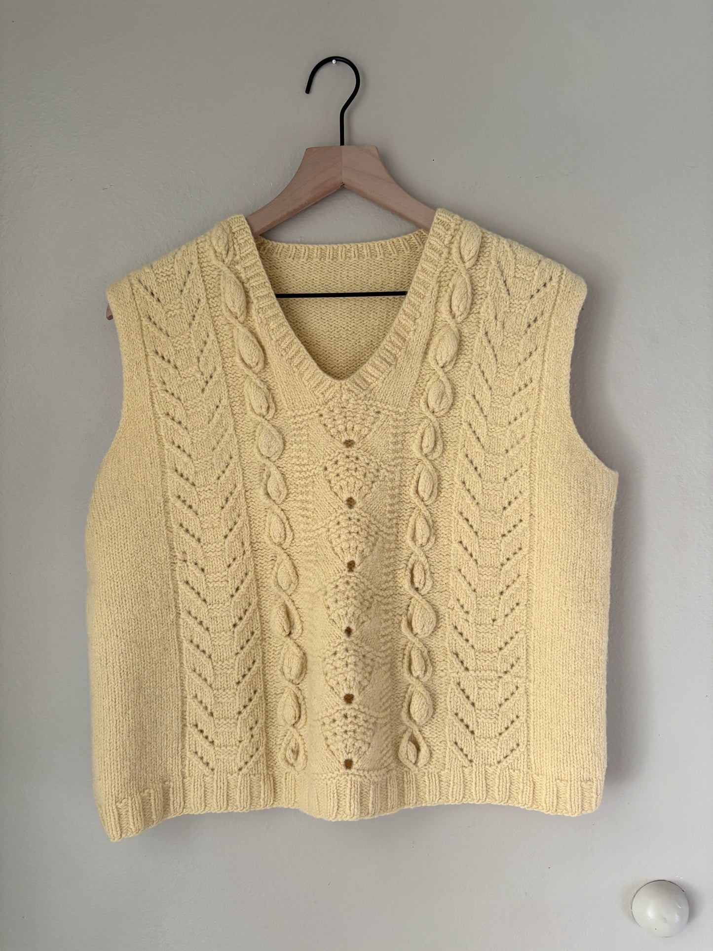 Handmade Crochet Boxy Vest