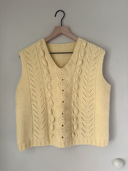 Handmade Crochet Boxy Vest