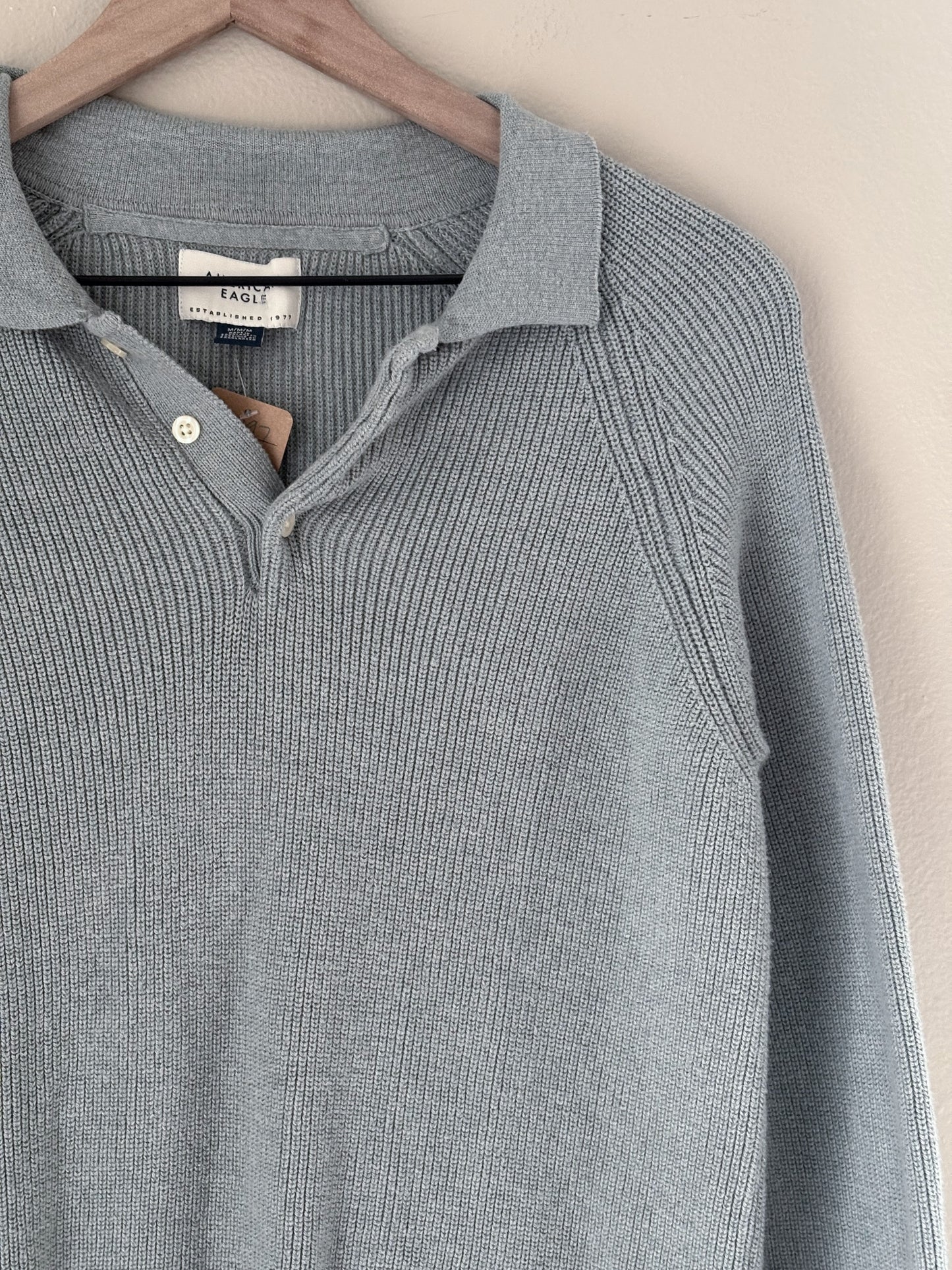 American Eagle Collared Sweater